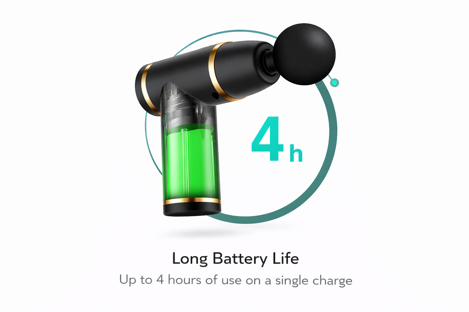 RecoverEase™ Pocket Percussion Massager